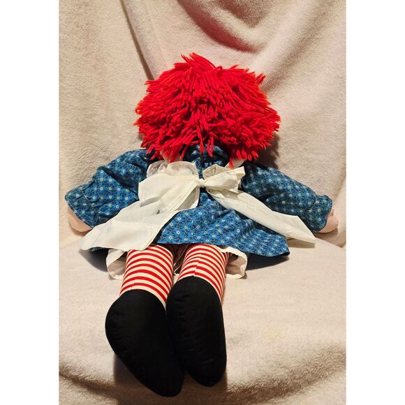 25 Inch Raggedy Ann Cloth Doll - Picture 4 of 6